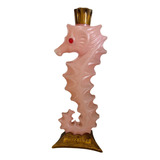 Grande Frasco Antigo Vazio Perfume Hipocampo Malibu Anos 60