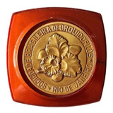 Grande Medalha 1965 Soc Brasil De Orquidófilos 4 Centenario