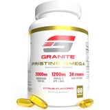  Granite® Pristine Omega (60 Cápsulas Gelatinosas, Sabor Cít