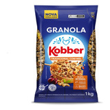 Granola De Cereais 1kg Tradicional - Mel, Passas E Castanhas
