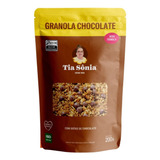 Granola Tia Sonia Com Gotas De Chocolate 100% Natural-200g