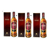Grant's Whisky The Family Reserve Kit Com 3 Unidades +brinde
