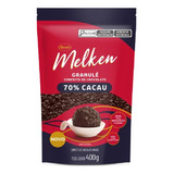 Granulado Granulé De Chocolate 70% Nobre Melken  400g 