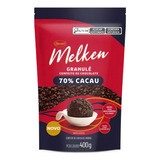 Granulado Melken Granulé 400g Chocolate 70% Cacau Harald