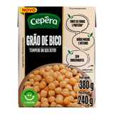 Grão De Bico Em Conserva 380g - Sem Conservantes - Cepêra