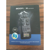 Gravador  Áudio Digital Profissional Zoom H6 Handy Recorder