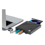 Gravador Cd/dvd Externo Usb 6em1 Hub Mac Note Ultrabook Pc