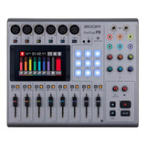 Gravador De Áudio Zoom Podtrak P8 Podcast Recorder 6 Canais