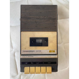 Gravador De Cassetes Antigo, Marca Transicorder, Anos 1970