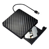 Gravador De Dvd Externo Usb Preto