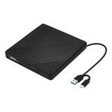 Gravador De Dvd Usb 3.0 -c Porta De Unidade Óptica Externa D