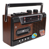 Gravador De Toca-fitas Portátil Am Fm Radio Strong Signal