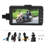 Gravador De Vídeo 1080p Para Motocicleta Cam Hd Dvr 120 Degr