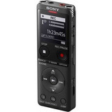 Gravador De Voz Digital Sony Icd-ux570 4gb Display Oled
