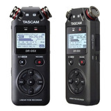 Gravador Digital De Audio Voz Tascam Dr-05x Profissional