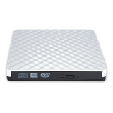 Gravador Dvd Portatil Usb 3.0 Ultra Fino Windows E Mac