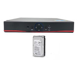 Gravador Dvr 8 Canais Ahd Hvr Nuvem Standalone + Hd 500gb