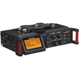 Gravador Tascam Dr-70d Recorder Microfones Omni