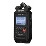 Gravador Zoom H4n Pro Handy Recorder Black Original Garantia