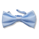 Gravata Borboleta Azul Bebe Serenity Padrinho 8 Pecas