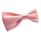 Gravata Borboleta Padrinhos Noivo Rose Rosa Cha 12 Pecas