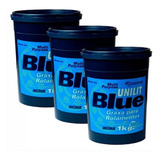 Graxa Azul P/ Rolamentos Ingrax Unilit Blue 1kg - Kit C/ 3