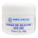 Graxa De Silicone Dielétrica 50g Pote Implastec