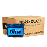 Graxa Unilit Blue - Uni Lubrificantes Graxa Azul 500g Kit 12