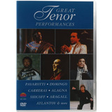 Great Tenor Performances - Dvd Raro Original Novo Lacrado