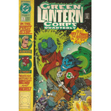 Green Lantern Corps Quarterly N° 01 - 58 Páginas Em Inglês - Editora Dc- Formato 17 X 26 - Capa Mole - 1992 - Bonellihq Cx02 Abr24