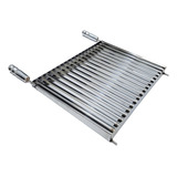 Grelha Argentina Inox Para Churrasco Reforçada Parrila Grill