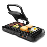 Grill 2 Em 1 Com Chapa Flutuante 2000w Preto Multi 220v