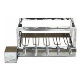Grill Gira Giratorio Inox 5 Espetos Kit Grill