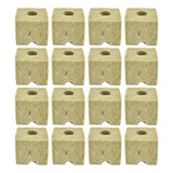 Grow Block 16 Peças De Mudas De Lã De Rocha Sem Solo