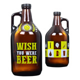 Growler (garrafão) Wish You Were Beer