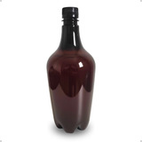 Growler Pet 1 Litro Ambar 10x Com Tampa - Cerveja Artesanal