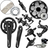Grupo Mtb 20v Wild Duas Coroas 38/24 C/ Cubos 32f +brinde