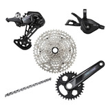 Grupo Shimano Deore M6100 12v 10-51 Com Pedivela 32t 175mm