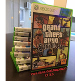 Gta San Andreas Xbox 360 Mídia Física (desblq. Ltu Lt 3.0)