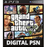 Gta V Gta 5 Grand Theft Auto Ps3 Psn Leg Português-br