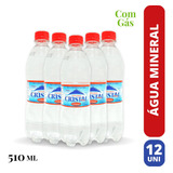 Gua Mineral Com Gás Garrafa 510 Ml 12 Unidades Full