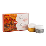 Guache Metálico Nevskaya Palitra Sonnet - 06 Cores 20 Ml