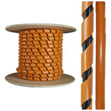 Guaina Organizador 19,05mm 3/4 Laranja Espiral Tube Guia