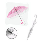 Guarda Chuva Sombrinha Transparente Impermeavel Automatico
