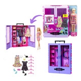 Guarda Roupa Barbie Ultimate Closet + Acessórios Boneca