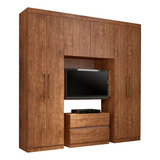 Guarda Roupa Casal 6 Portas 2 Gavetas Porto Native Carraro