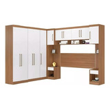 Guarda Roupa Casal Armário Modulado Para Cama Box Queen