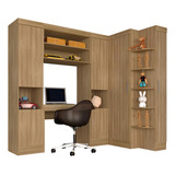 Guarda Roupa Modulado Com Penteadeira Cleo Boreal - Ma