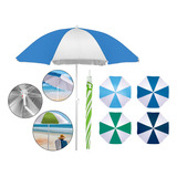 Guarda Sol Camping Articulado Grande Variados Protege Uv
