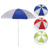 Guarda Sol Praia Piscina Camping 1.8 M Fashion Mor Cores